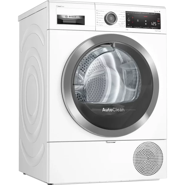 Bosch WTX87MH0SG 9.0kg Heat Pump Tumble Dryer