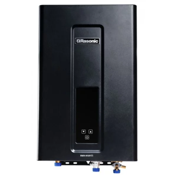 Rasonic RWH-N10FL-B-BK Back Exhaust LPG Gas Water Heater (Black)