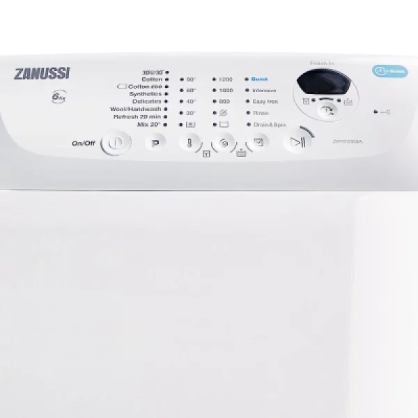 Alternative view of Zanussi ZWQ71236SE 7.0kg 1200rpm Top Load Washer